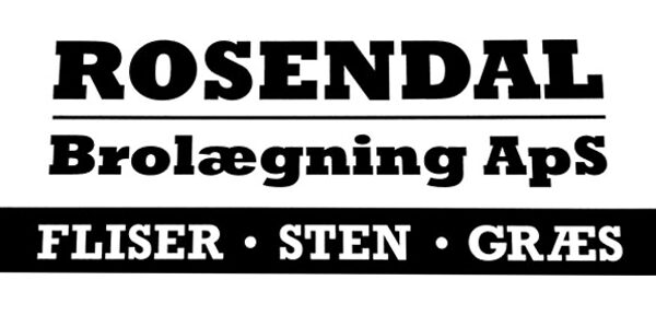 Rosendal Brolægning logo